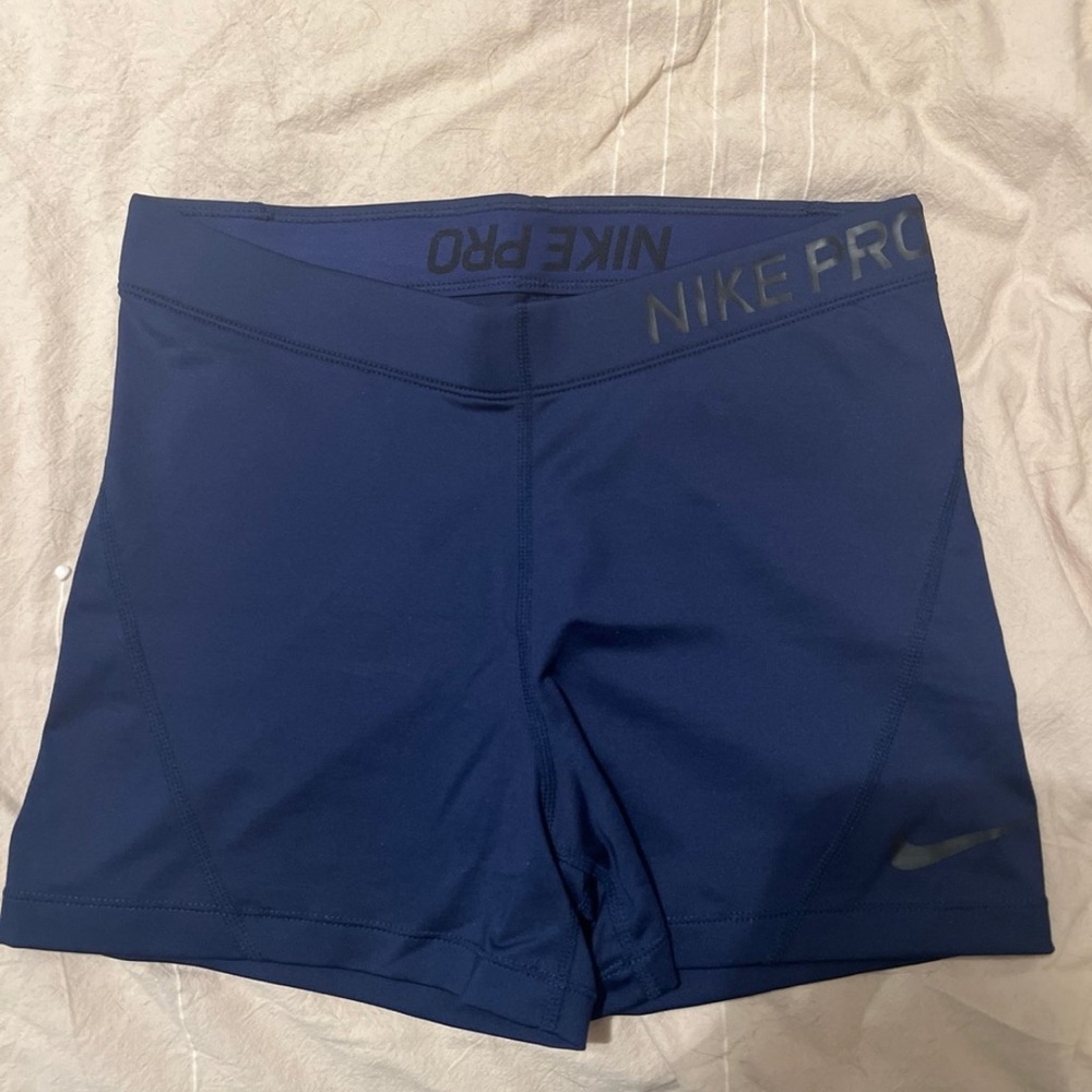 Nike Pro Dri-Fit Blue Shorts